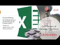 Analytic Hierarchy Process AHP with Excel - Calculation of Relative Priorities CR Calculation