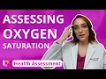 Assessing Oxygen Saturation Health Assessment LevelUpRN
