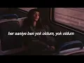 hasibe ft umut timur - kaç kere - (slowed & lyrics)