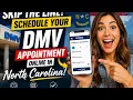 How to schedule a DMV appointment online in North Carolina
