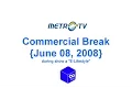 Lagu Metro TV Commercial Break {June 08, 2008 with HD}
