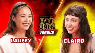 Laufey vs Clairo Hot Ones Versus