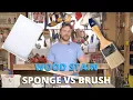 How to stain wood CORRECTLY Wood staining techniques tips and tricks