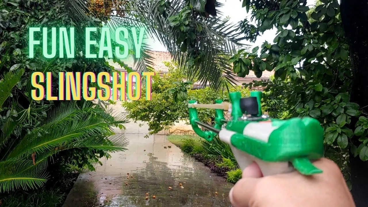 3D printed slingshot
