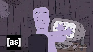 Wall Guy SMILING FRIENDS adult swim