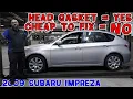 Yes a Subie with a blown head gasket But why does it cost DOUBLE to fix CAR WIZARD explains