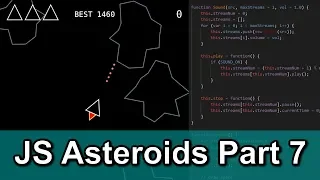 JS Asteroids Game Part 7 Sound Effects and Music