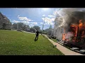 GoPro Ladder 2 First Due Truck for a House Fire