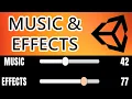 Separate Volumes for Music Sound Effects - Unity Tutorial