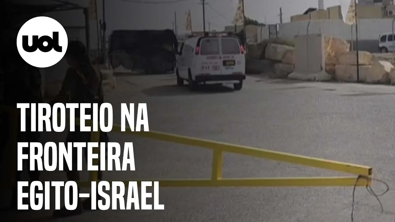 Tiroteio dexa quatro mortos na fronteira Egito-Israel