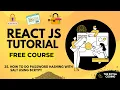 Password Hashing with Salt using Bcrypt for our CloudNoteBook App React JS Tutorial for Beginners