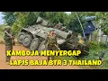 CAMBODIAN ARMY FIERCELY CAPTURES 1 THAILAND BTR 3 E ARMORED VEHICLE MADE IN UKRAINE