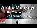Lagu Arctic Monkeys - I Bet You Look Good On The Dancefloor (Bass Cover) Tabs