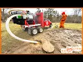 Rescuing mom from septic plumbing emergency funny story with trucks and toys Educational Kid Crew