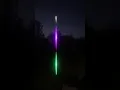 Telescopic Flag Pole Dancing Lights