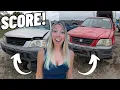 Rebuilding our 500 1st Gen Honda CRV with JUNKYARD parts - SCORE 3 Abandoned CRV s Pt 4