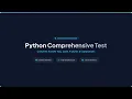 Python Test 2 Answers