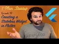 Ep10 Flutter Basics How to Create a Stateless Widget and Use External Packages in Flutter