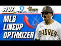 New RotoWire MLB Lineup Optimizer Tutorial Helps with DraftKings FanDuel and more