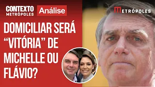 Domiciliar de Bolsonaro: Moraes dará “vitória” a Michelle ou a Flávio?