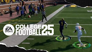 College Football 25 Gameplay First Look