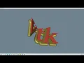 VTK Python Example - BlobbyLogo