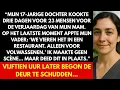 Download Lagu Mijn dochter kookte drie dagen voor 23 mensen… toen lieten ze haar zitten