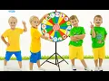 Download Lagu Chris plays with Magic Wheel - Funny stories with friends