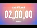 2 Hours Countdown Timer Flip Clock Bells