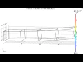 COMSOL Simulation Locking Hinge Space Truss Deployment Full