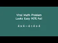 Looks Easy But 90 Get This Wrong Simple Math Trap