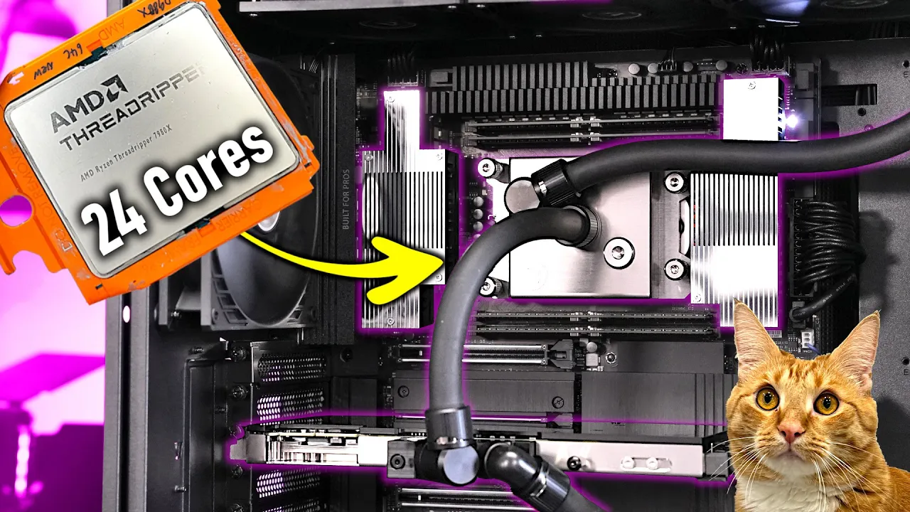Building a Crazy $10,000 Threadripper Workstation for Misha Charoudin @mgcharoudin