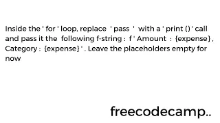 Learn Lambda Functions by Building an Expense Tracker Python Beta Cert Step 8