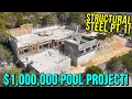 1 000 000 Pool Project Structural Steel Pt 1