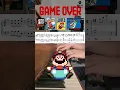 Download Lagu I play GAME OVER music from classic Super Mario games on piano #piano #cover #mario #music #nintendo