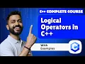 Lec-17 Logical Operators in C C programming for beginners C by Varun sir gatesmashers