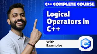 Lec-17 Logical Operators in C C programming for beginners C by Varun sir gatesmashers