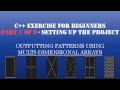 C Learn To Program - Multidimensional Arrays Loops to Create Patterns