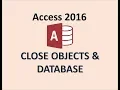Access 2016 - Database Tutorial
