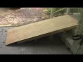 DIY RAMP HOW TO BUILD A QUICK EASY STRONG RAMP FOR HOME SHED DOG