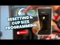 Resetting Cup Size Programming on Nespresso Vertuo Plus