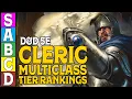 Cleric Multiclass Tier Rankings in D D 5e