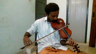 mizhiyariyathe vannu nee violin solo by gopikrishnan a j 