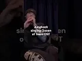 Download Lagu Jungkook singing Queen of Tears OST - Love you with all my heart on weverse live  #bts #kpop