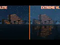 Sildurs Vibrant Shaders Lite-Medium-High-Extreme VL Shader Comparison
