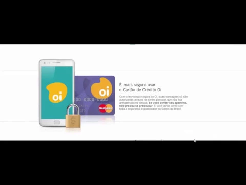 CARTÃO DE CRÉDITO OI MASTERCARD GOLD INTERNACIONAL, SEM COMPROVAR RENDA