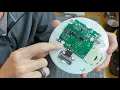 Replace the battery in First Alert P1210 smoke detector