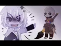 I am going to kill your family Ink Sans XChara Undertale AUs Gacha Club My AU