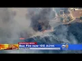 Truck Sparks Brush Fire Off 15 Freeway In Cajon Pass
