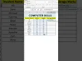 How to Calculate Average Marks in Excel Simple Student Data Example